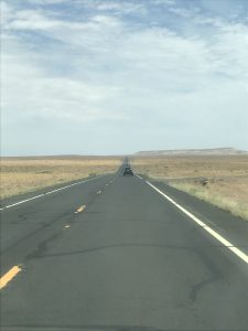 Road and horizon