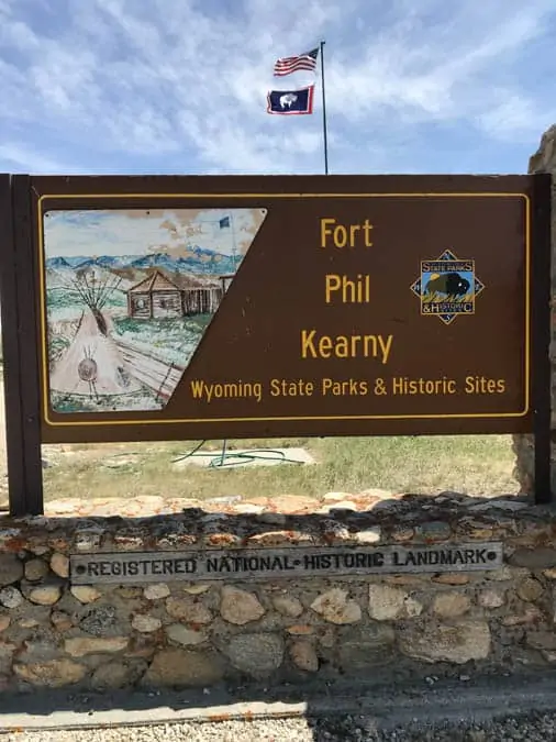 Fort Phil Kerny sign