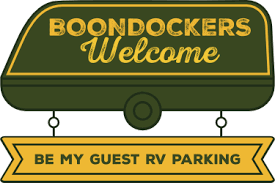 Boondockers Welcome logo, one of the best camping apps to have on your phone.